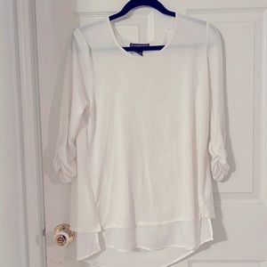 Kate&Mallory medium white top